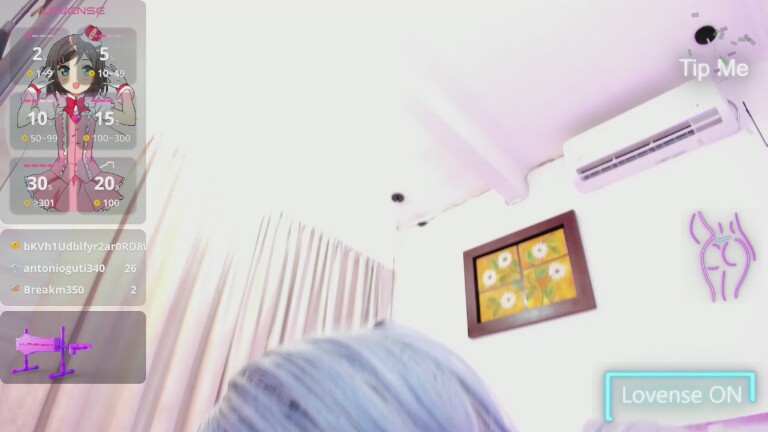 AnaiaMoon's Streamate show and profile